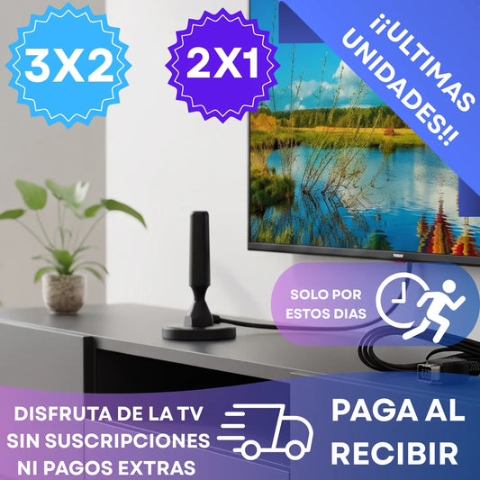 ANTENA TV DIGITAL ¡¡¡PROMO 2X1 Y 3X2!!!
