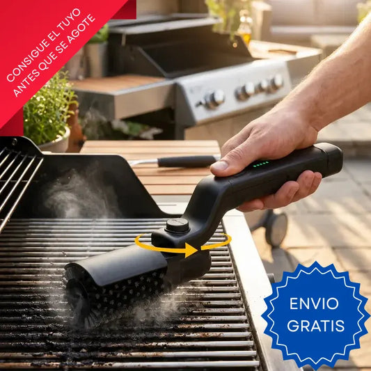 Cepillo Eléctrico para Parrilla + Accesorios Gratis