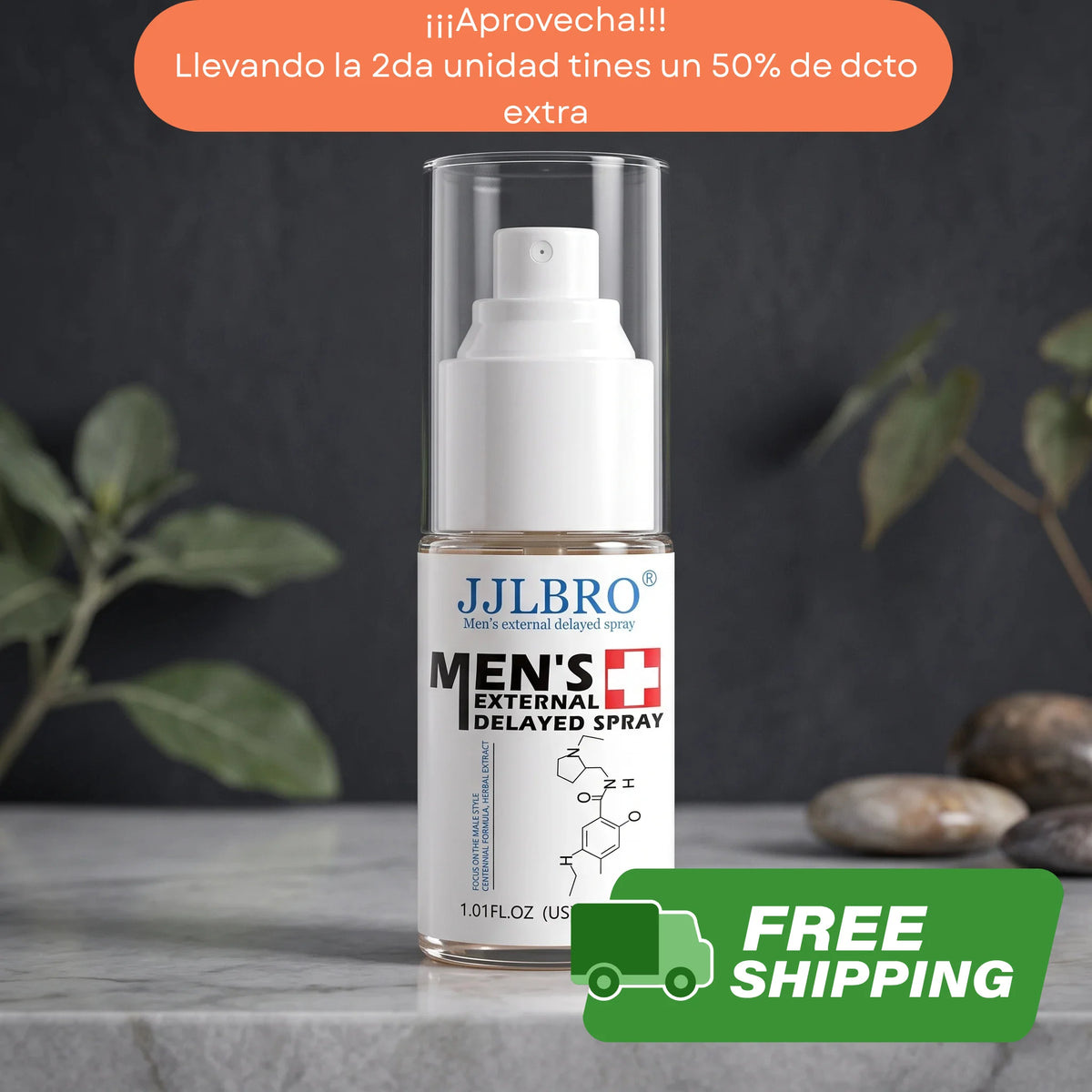 Spray Retardante Masculino JJLBRO®