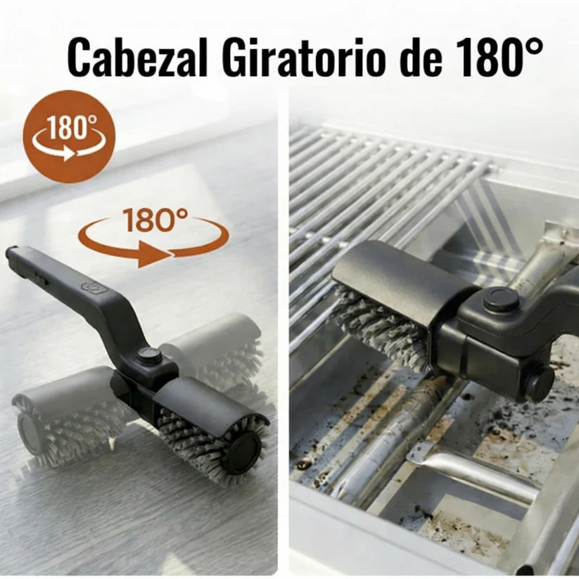 Cepillo Eléctrico para Parrilla + Accesorios Gratis