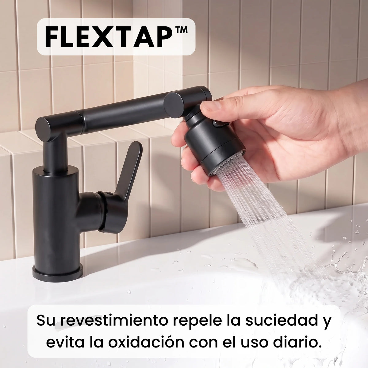 FlexTap™ Llave Monomando 360° Universal