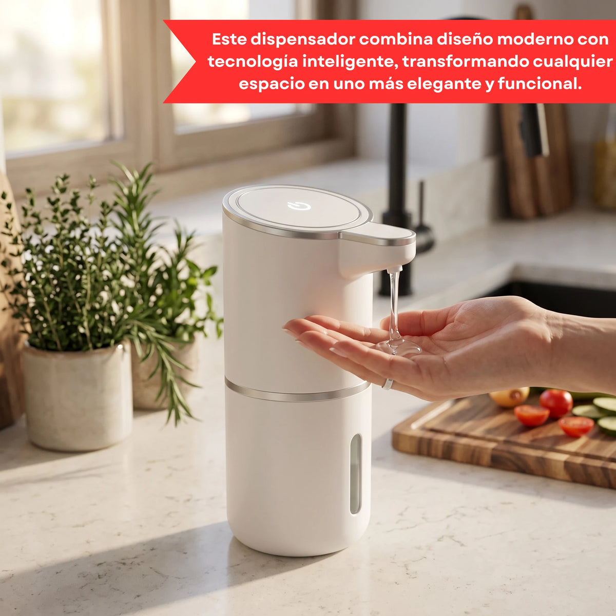 Dispensador de Jabón Automático